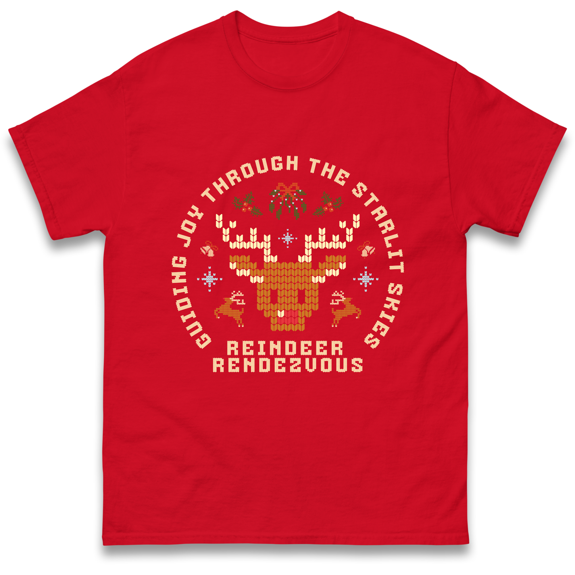 Reindeer Rendezvous Christmas T Shirt