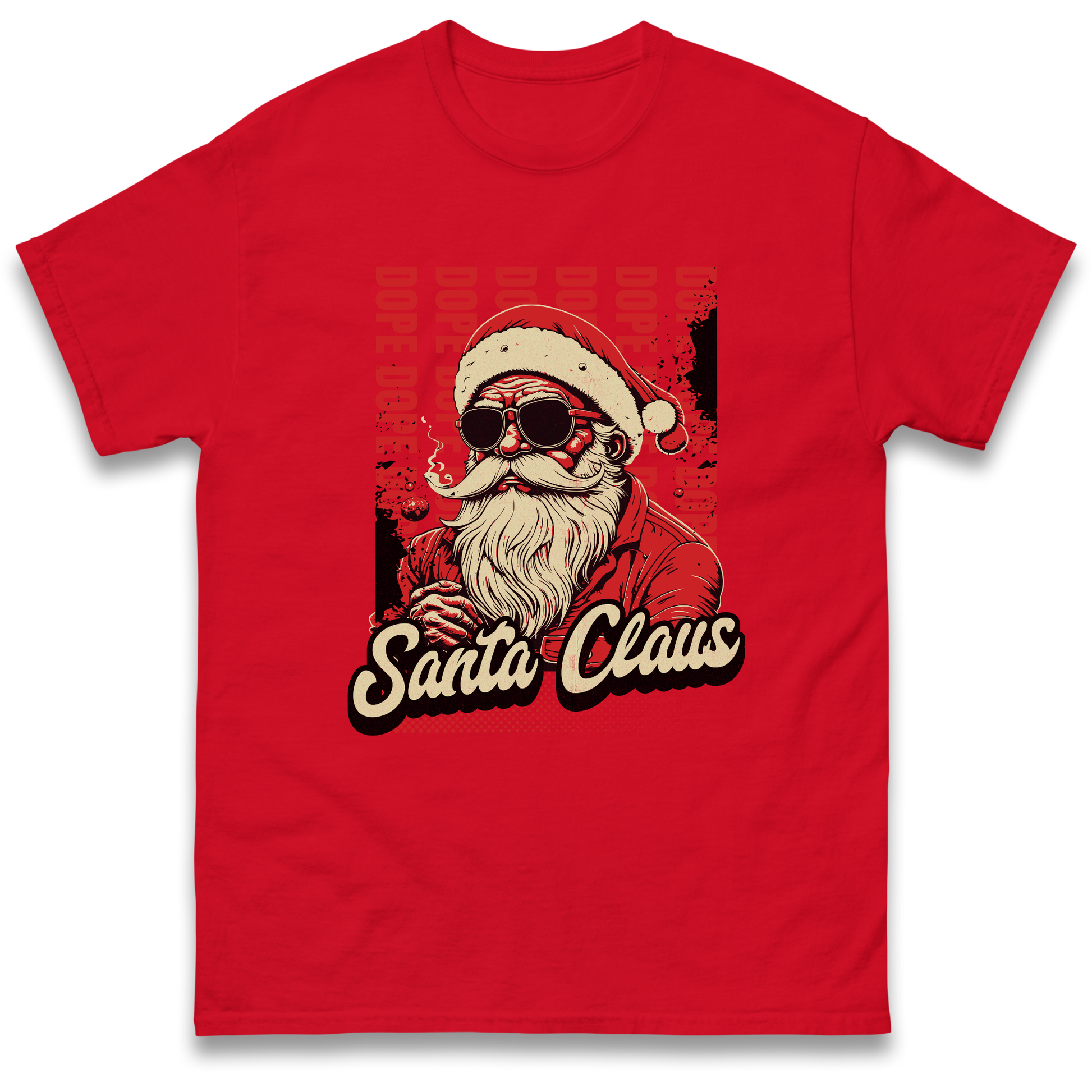 Dope Santa Claus T Shirt