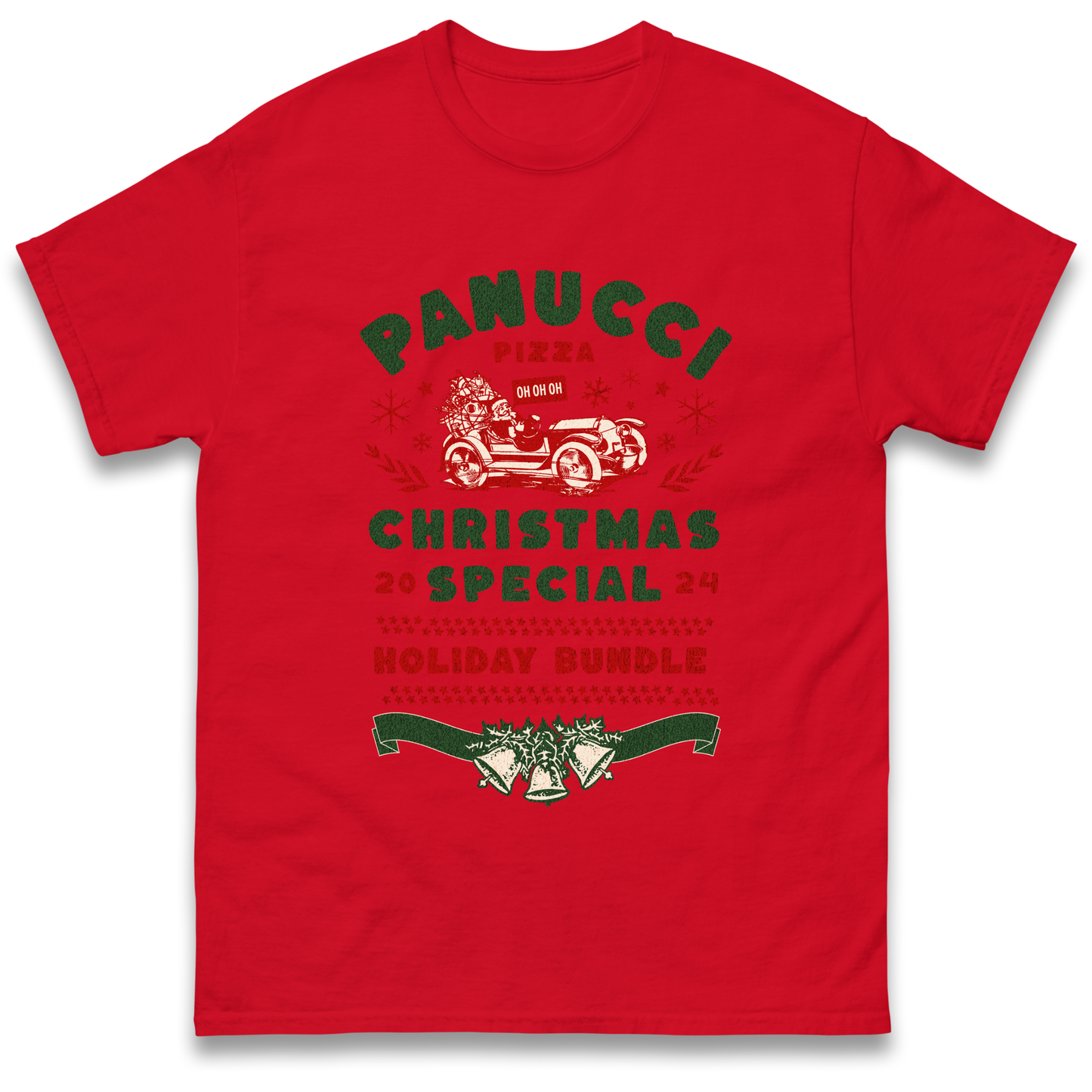 Panucci Pizza Christmas Special Christmas T Shirt