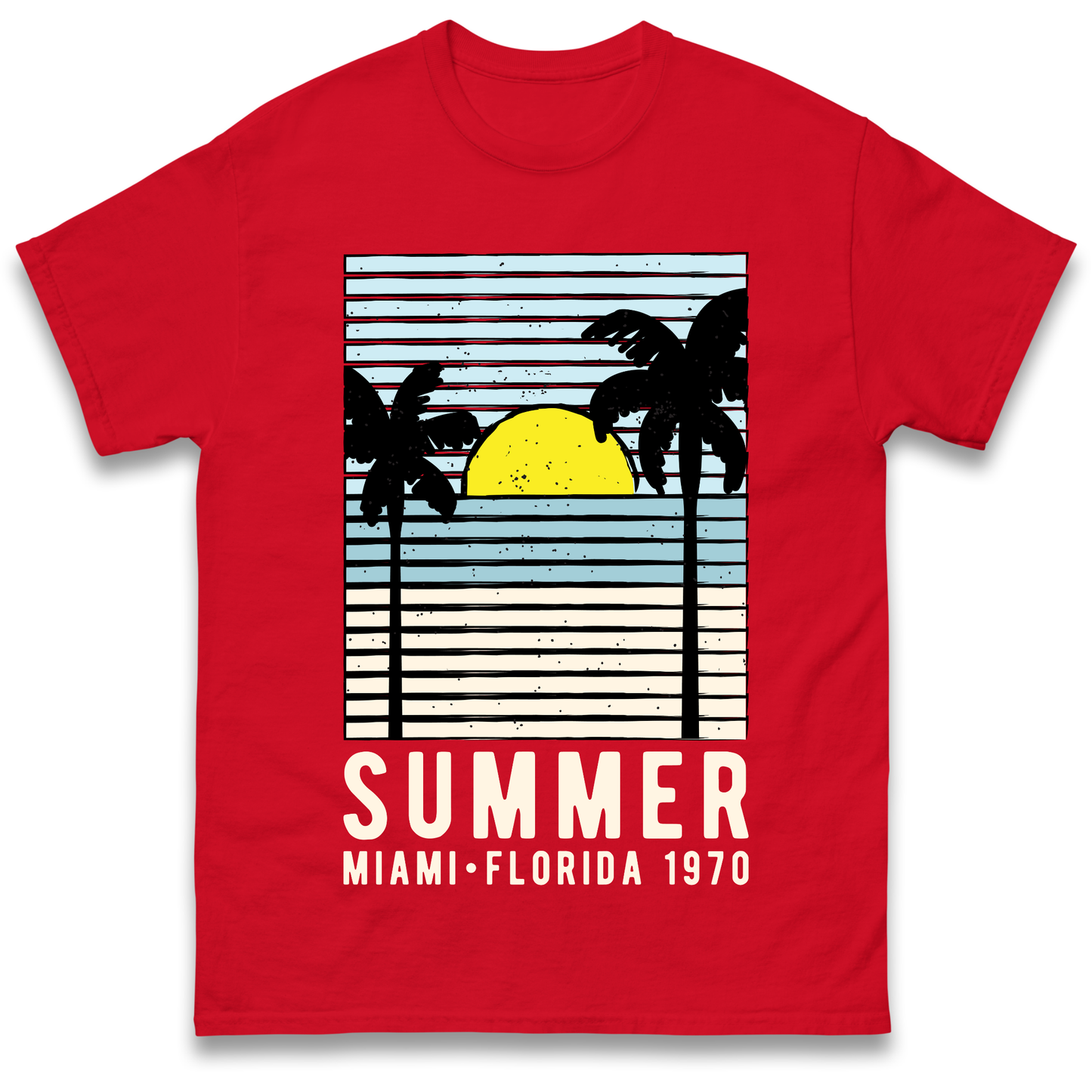 Summer Miami Florida 1970 T Shirt