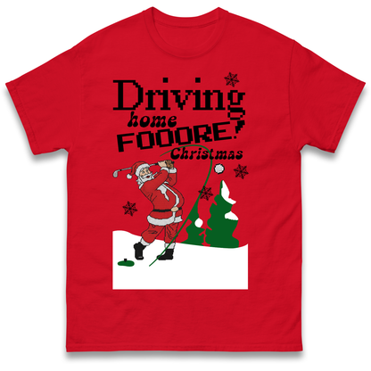Christmas Golf T Shirt