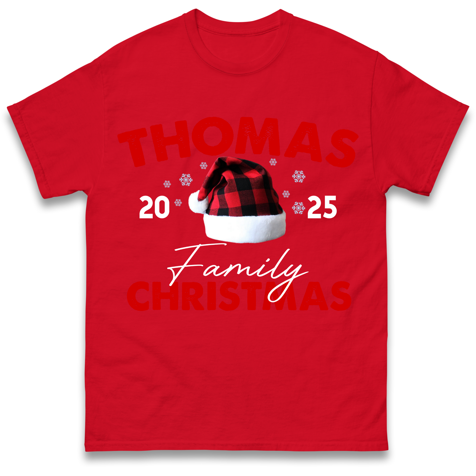 Thomas Family Christmas T Shirt
