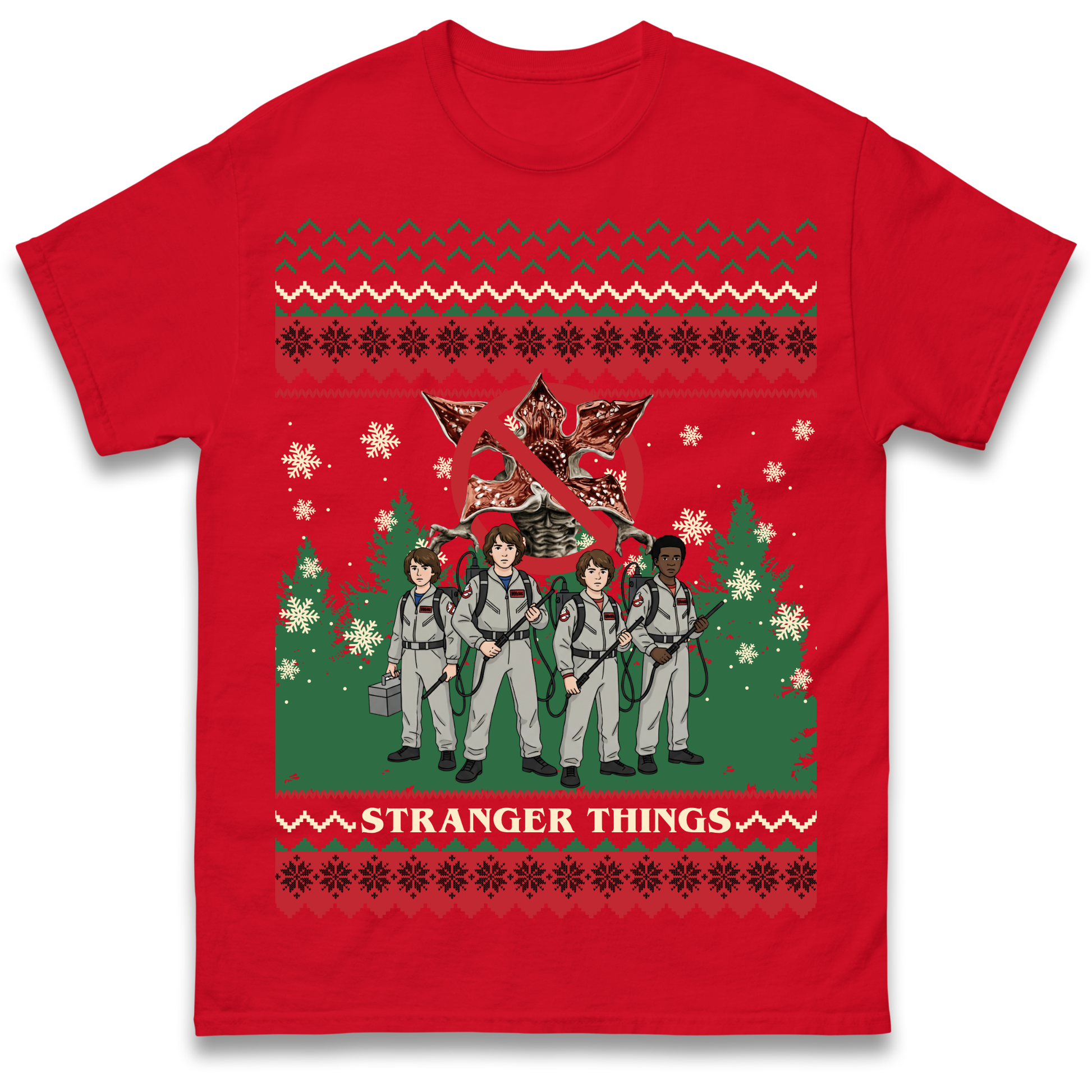 Stranger Things Demogorgon Christmas T Shirt