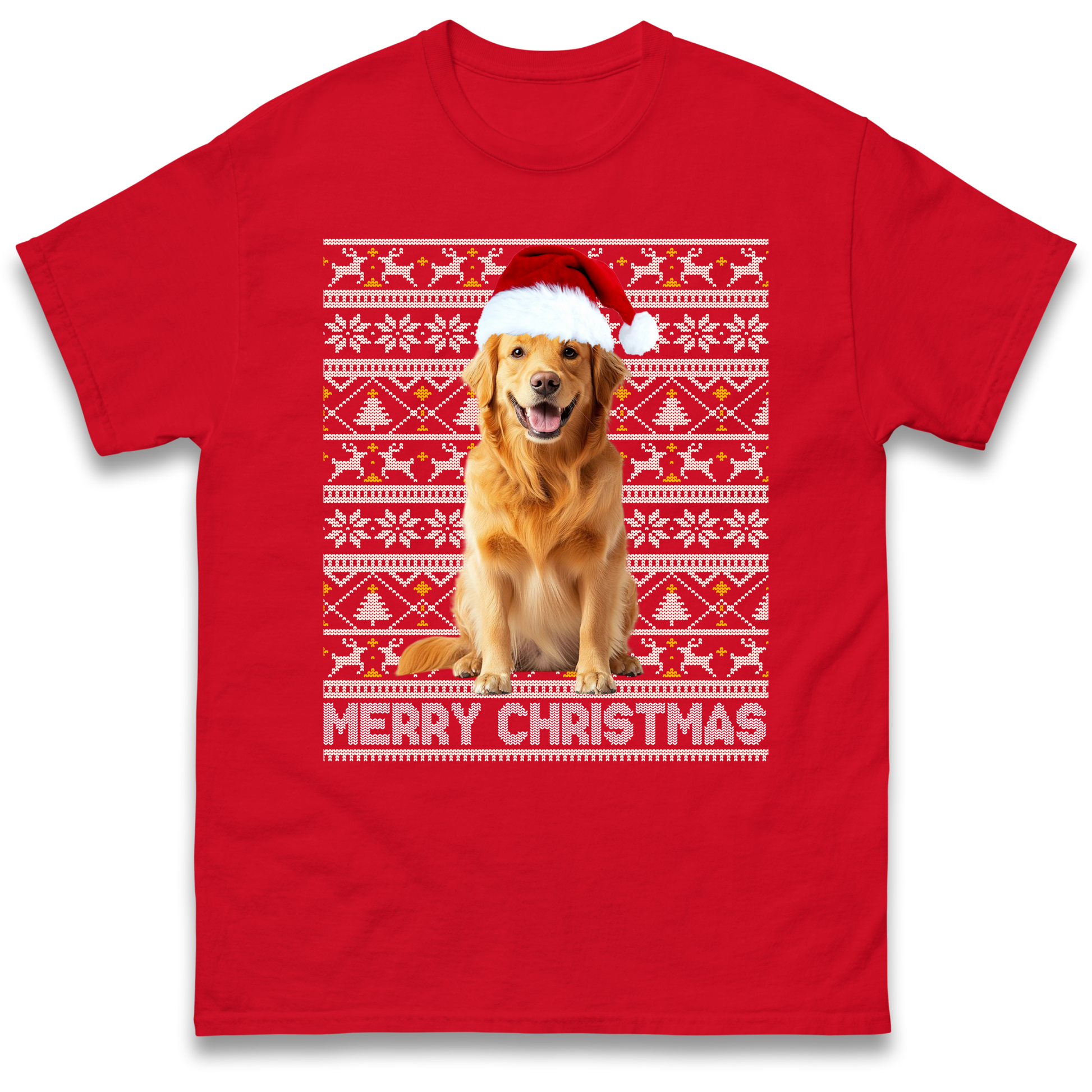 Merry Christmas Dog T Shirt