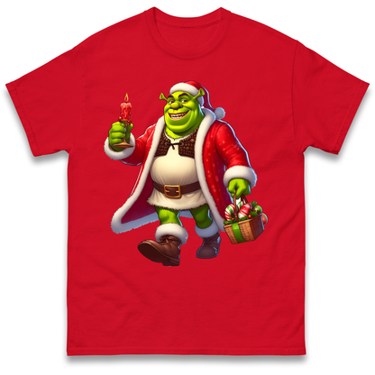 Shrek Santa Candle T Shirt