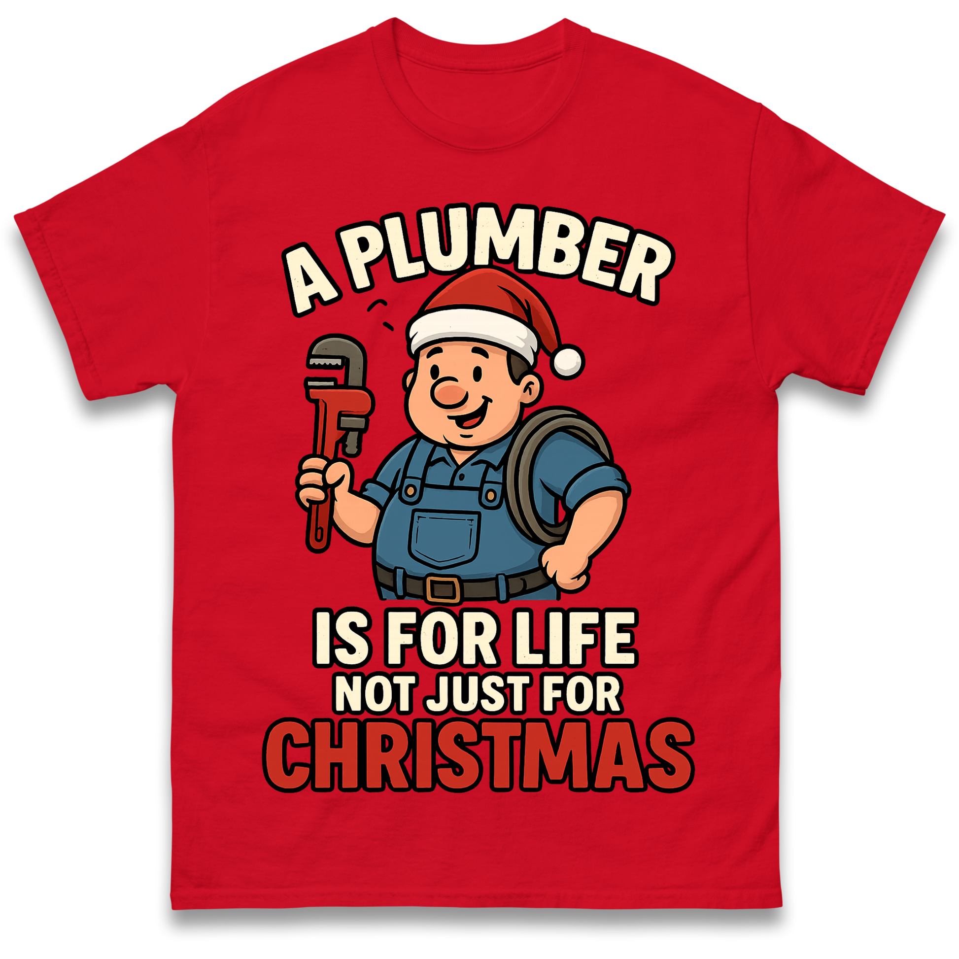 Plumber Christmas T Shirt