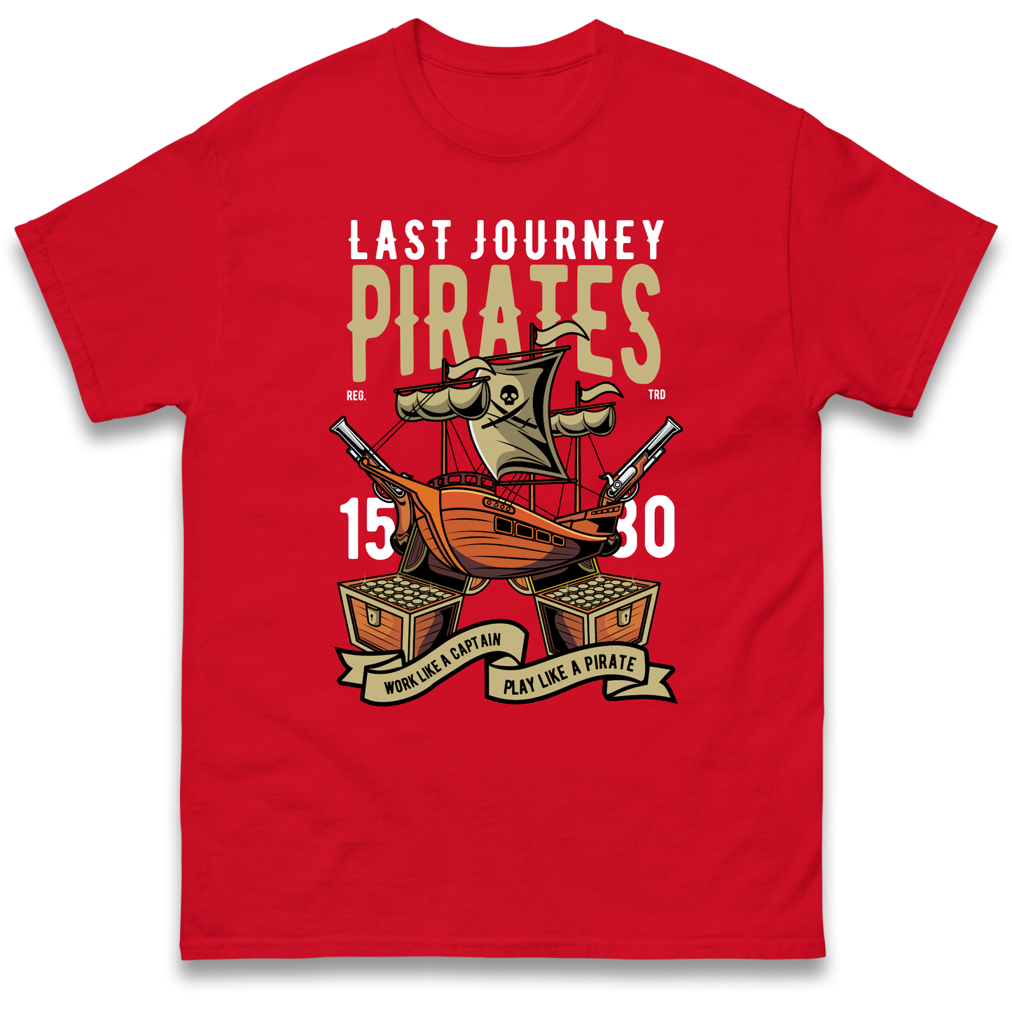 Last Journey Pirates T Shirt