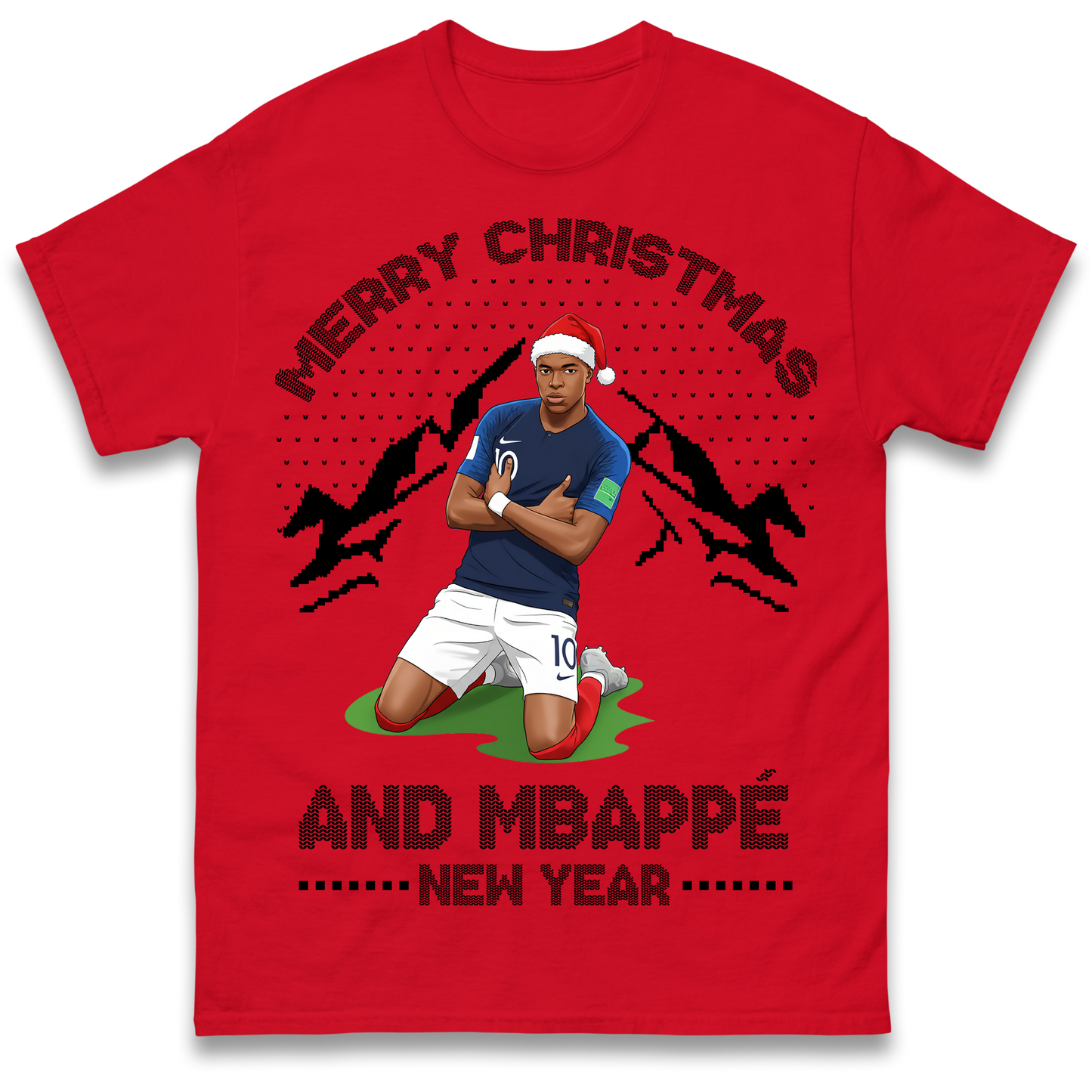 Mbappe Christmas T-Shirt