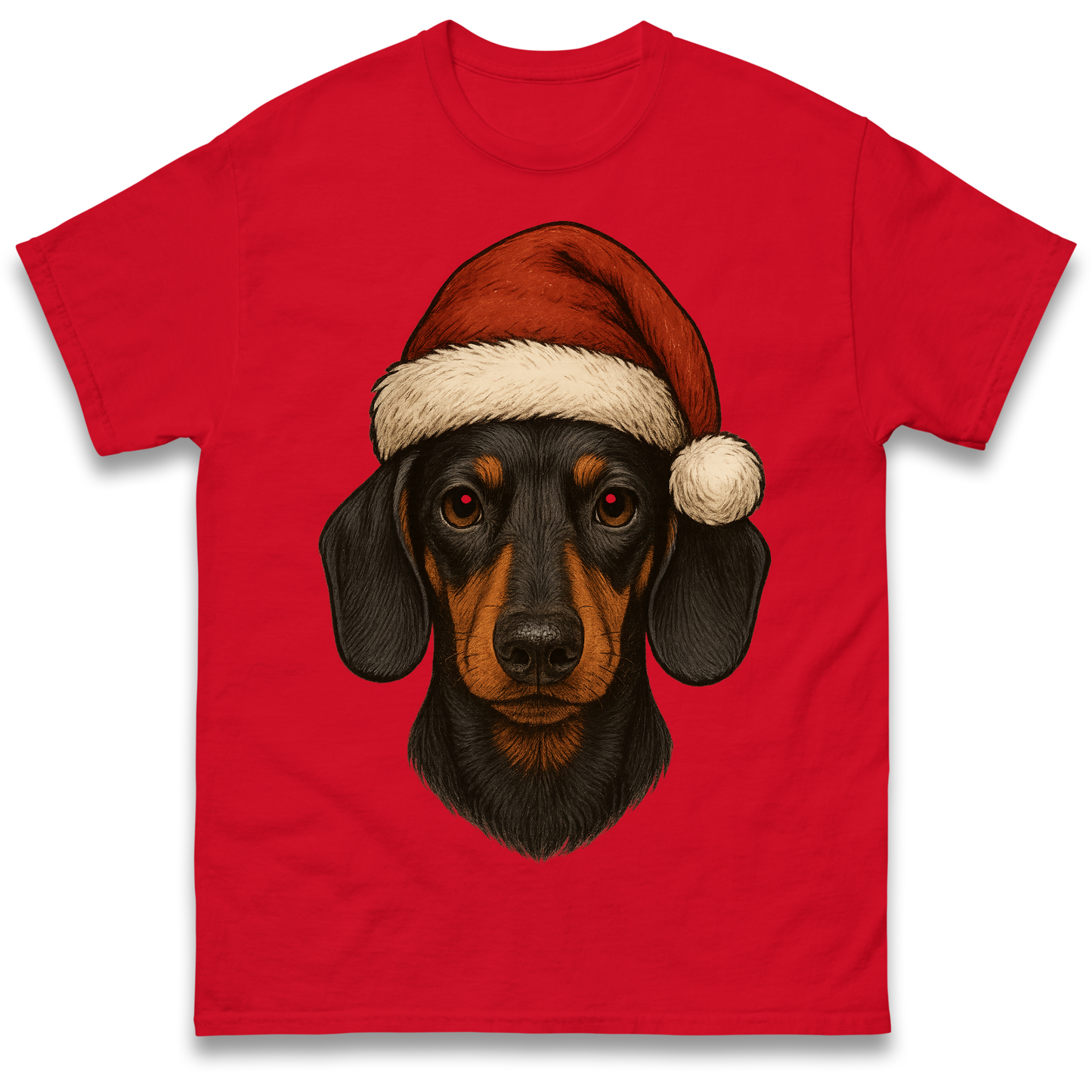 Sausage Dog Christmas T-Shirt