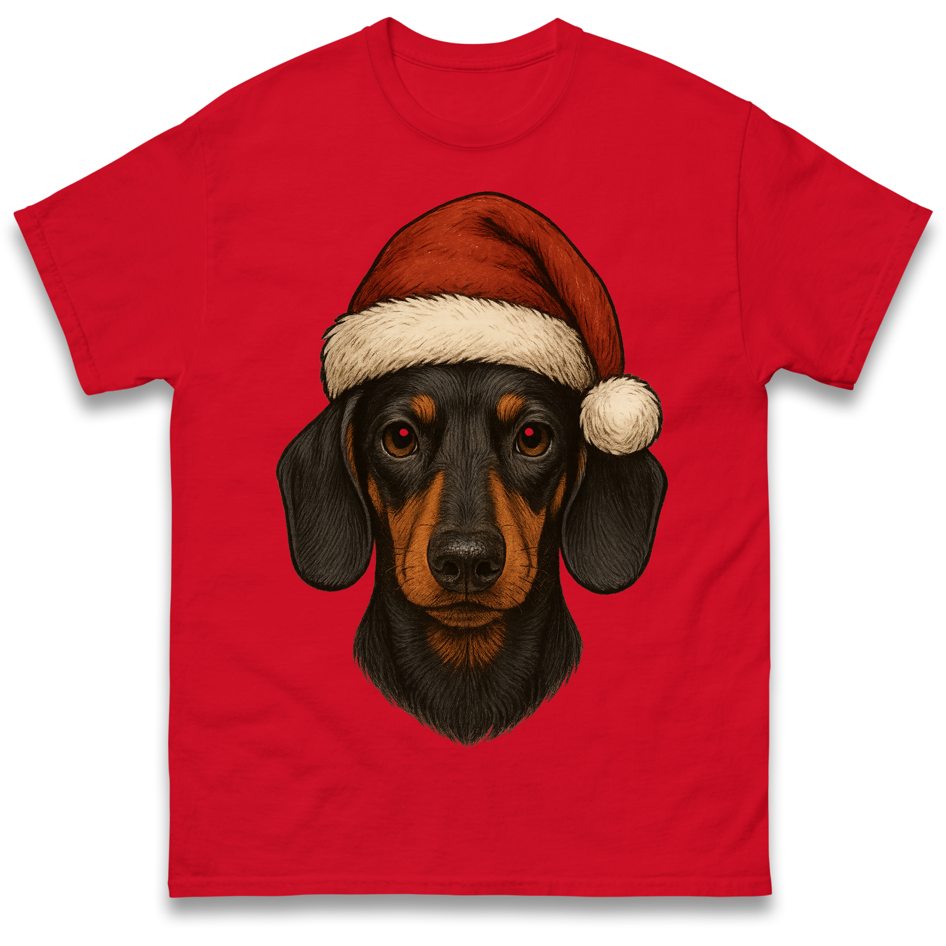 Sausage Dog Christmas T-Shirt