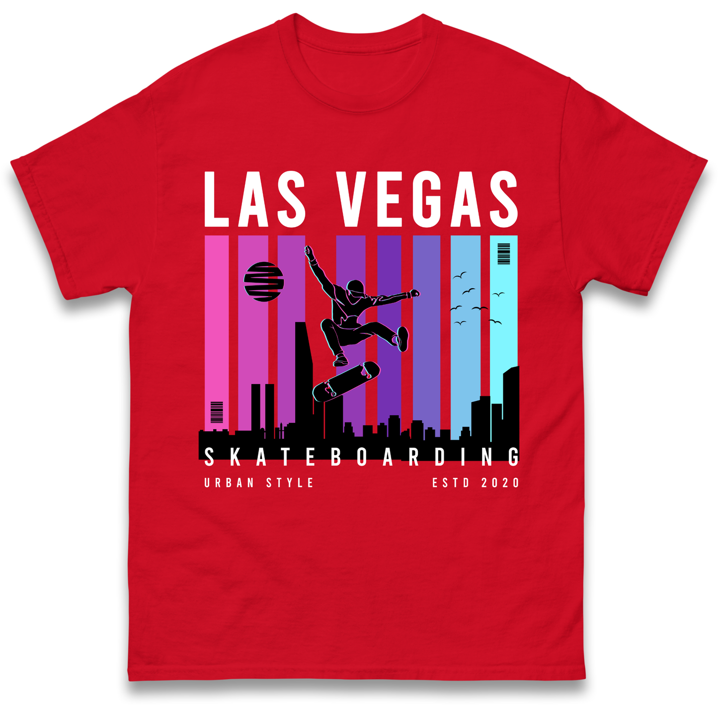 Las Vegas Skateboarding T Shirt
