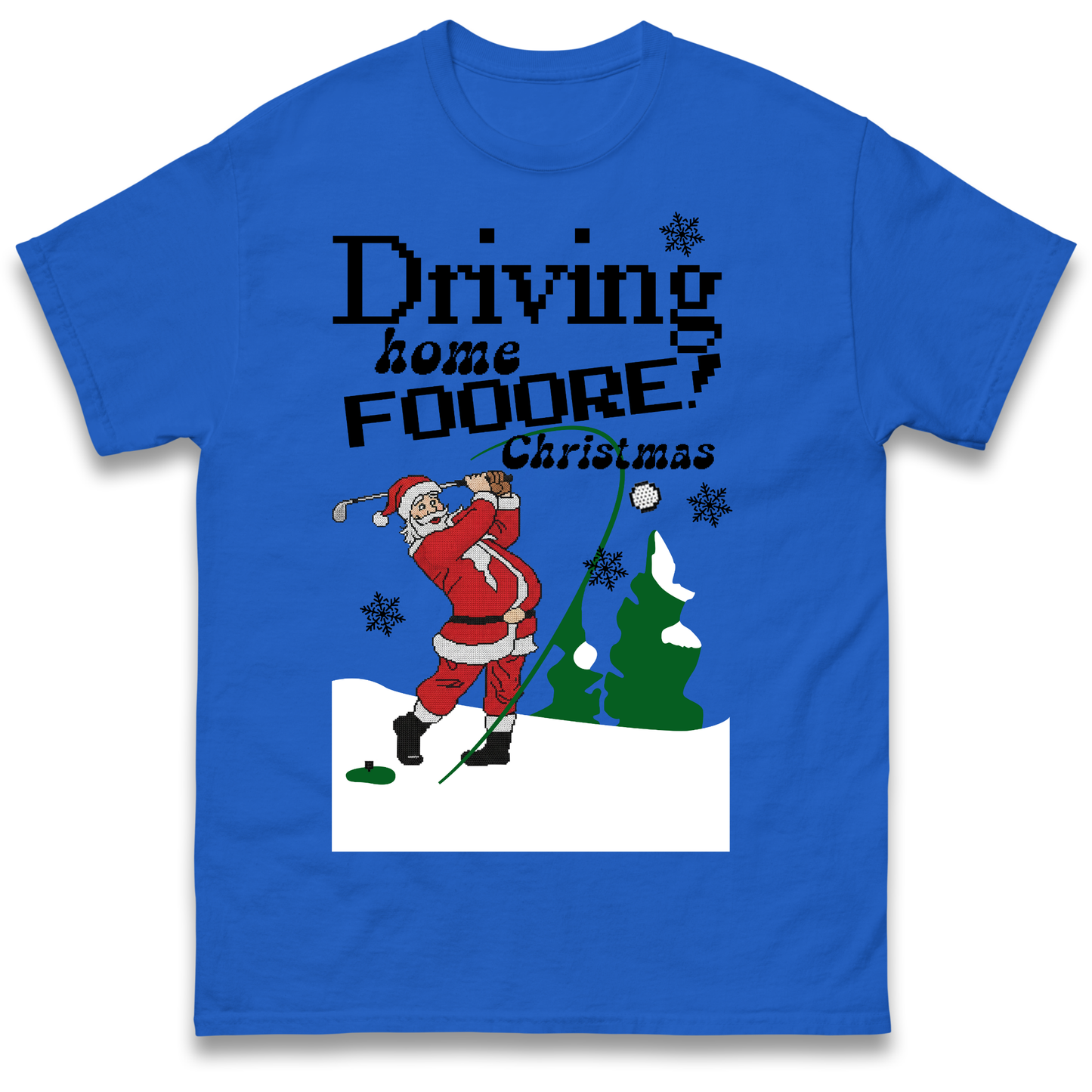 Christmas Golf T Shirt