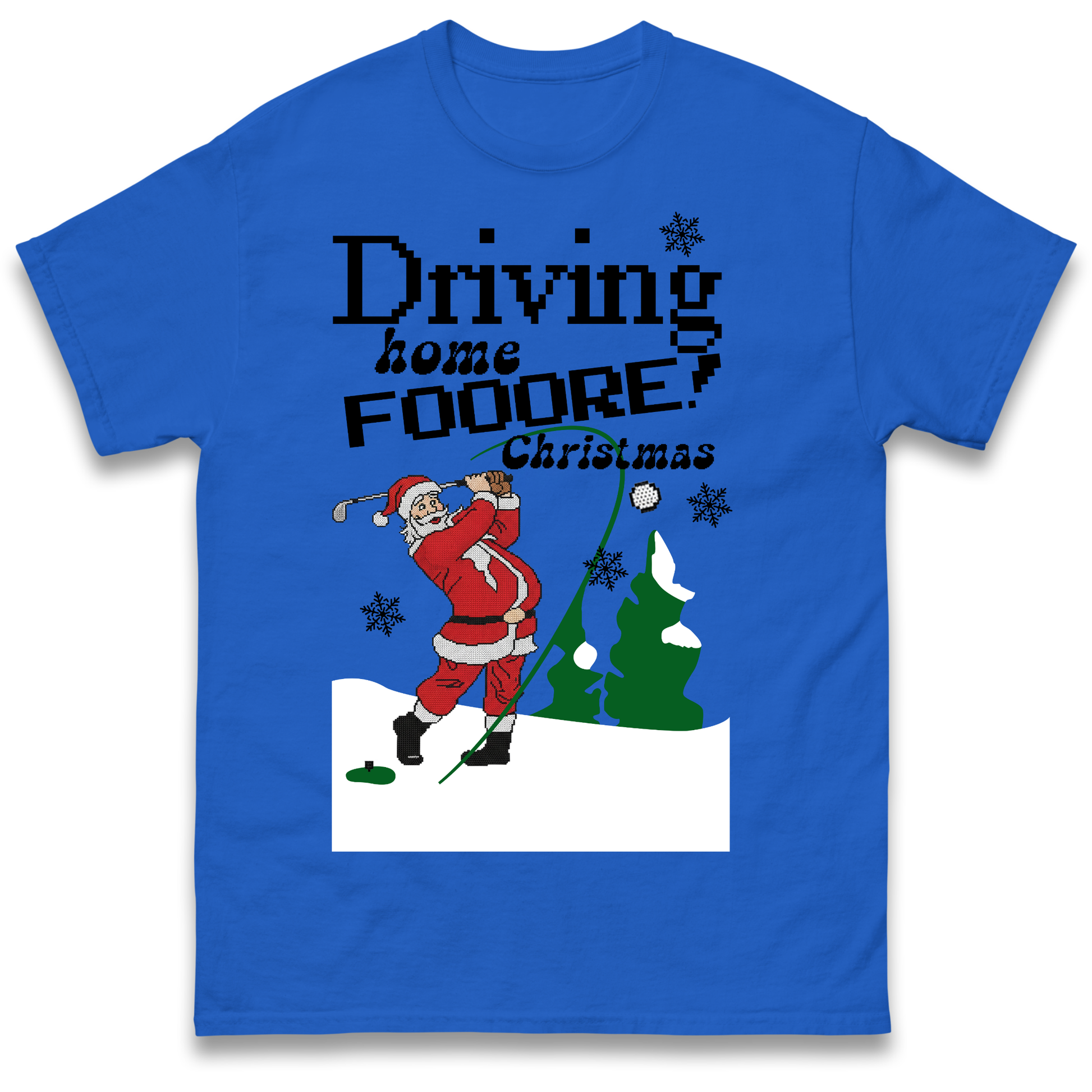 Christmas Golf T Shirt