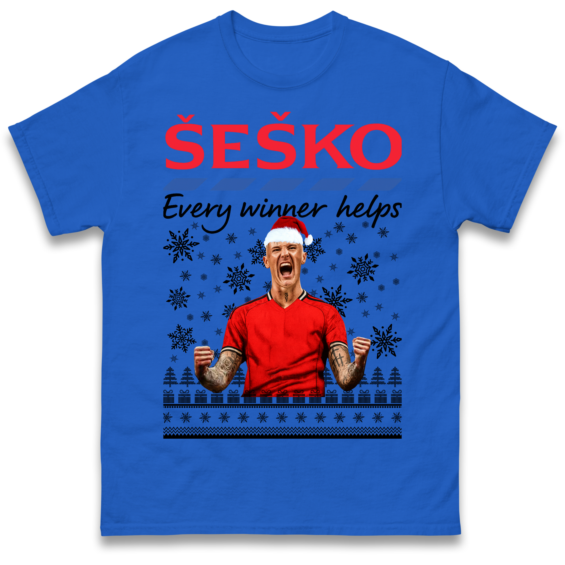 Benjamin Sesko Christmas T Shirt