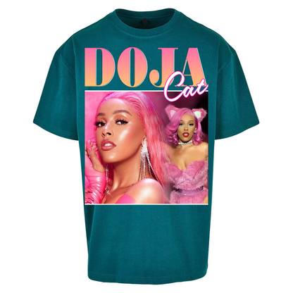 Doja Cat Pink Bootleg Oversized T Shirt