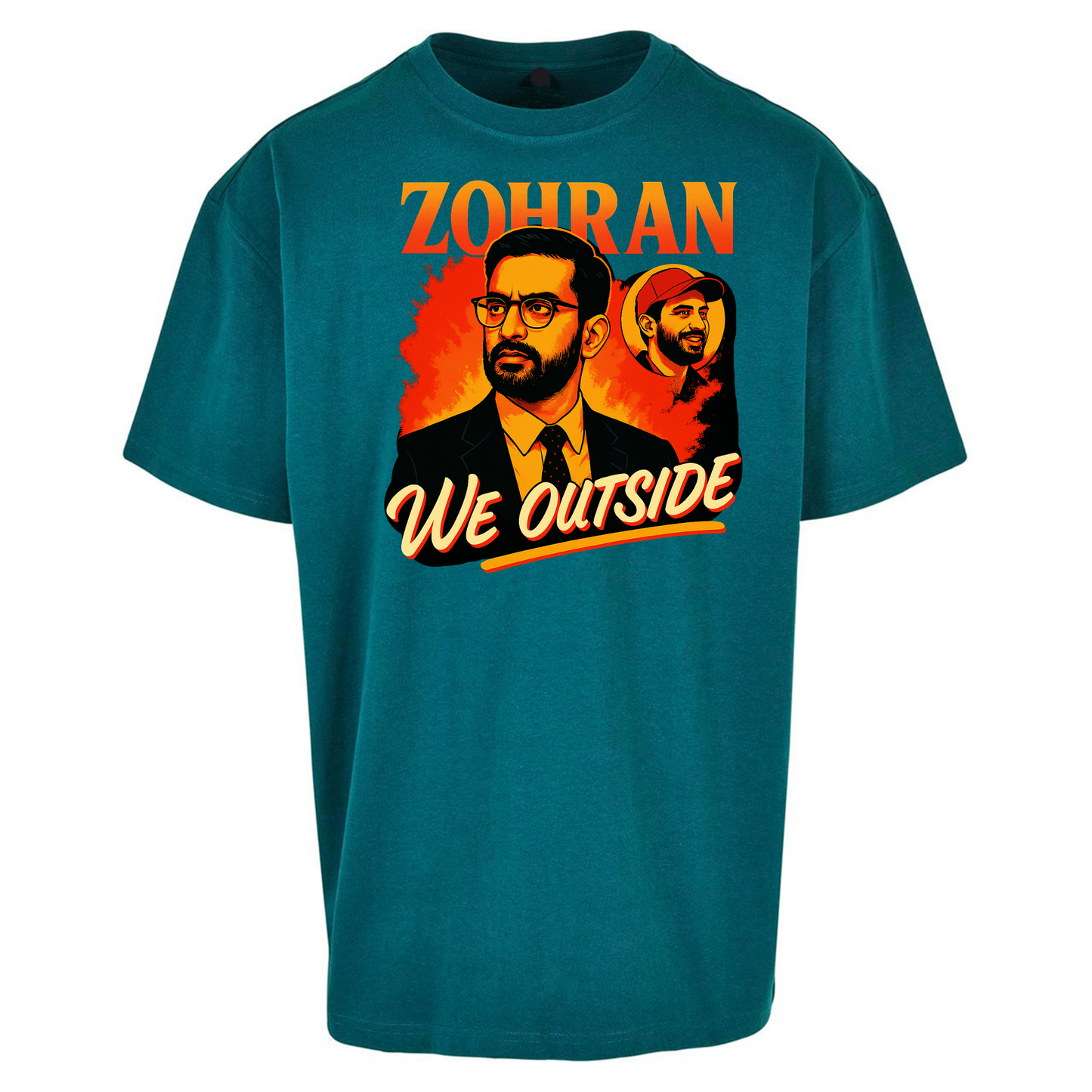 Zohran Mamdani Oversized T Shirt
