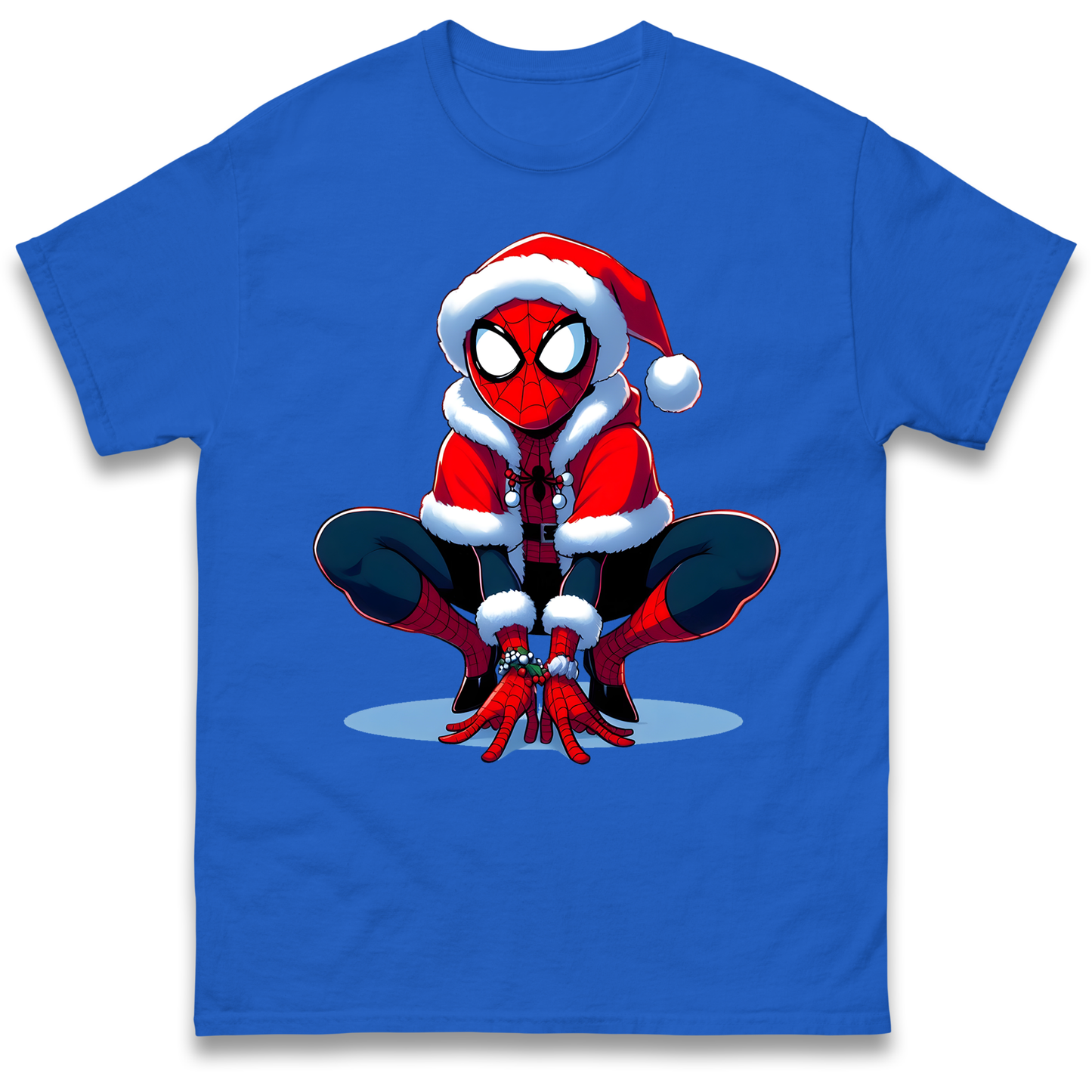Spiderman Santa T Shirt