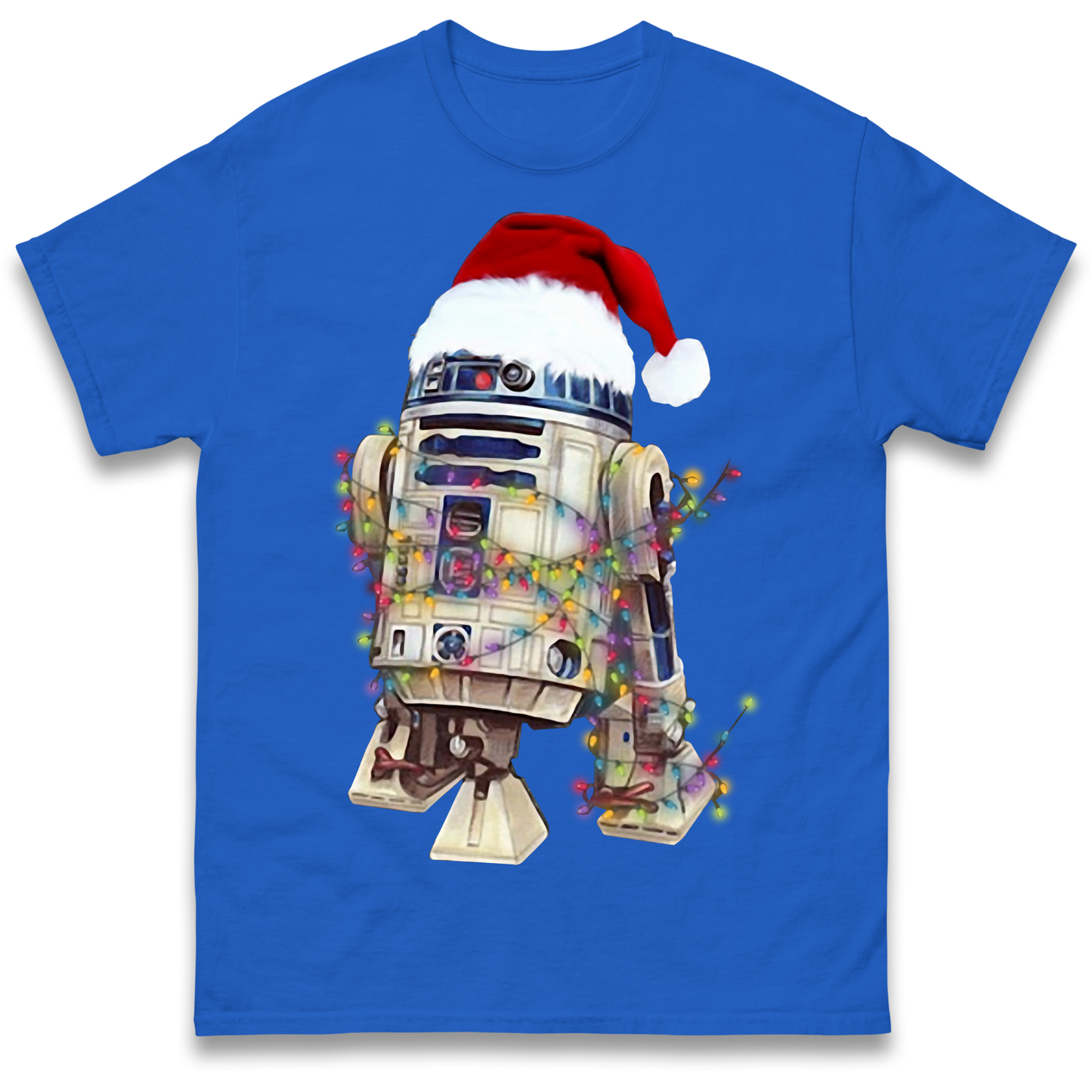 R2D2 Christmas Santa Christmas T Shirt