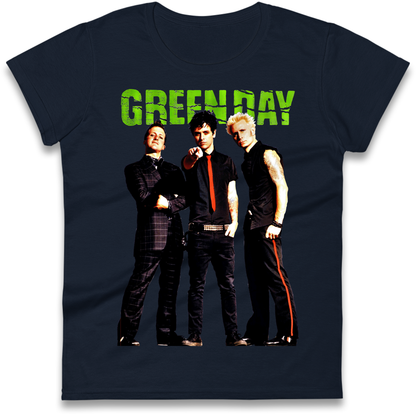 Green Day Ladies T Shirt
