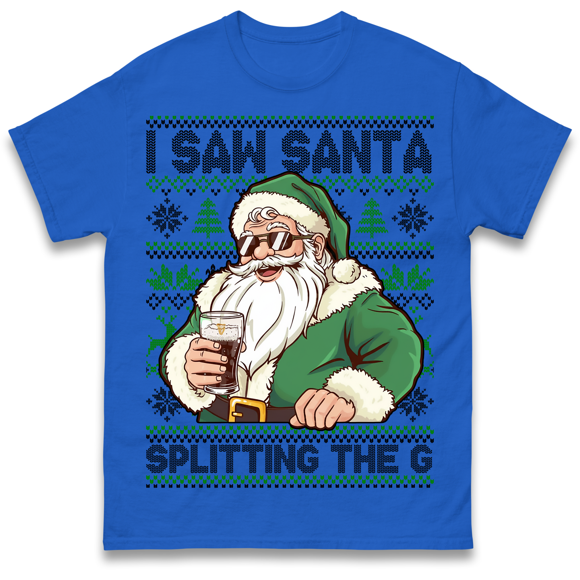 Santa Splitting The G T Shirt