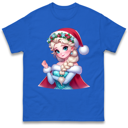 Elsa Frozen Santa T Shirt