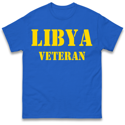 Libya Veteran T Shirt