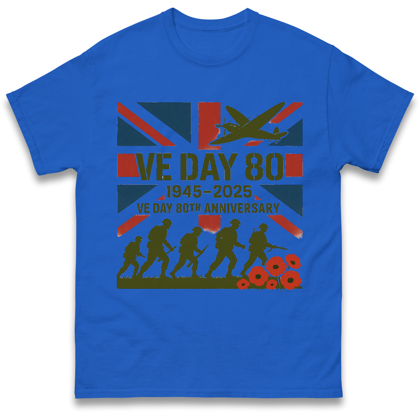 VE Day 80th Anniversary 1945 2025 T Shirt