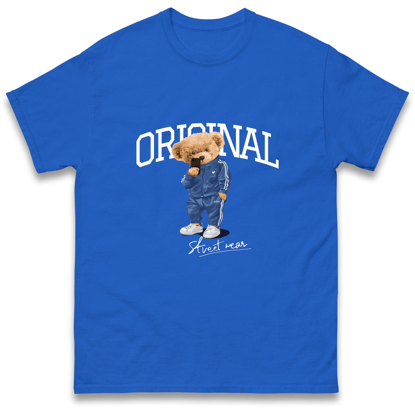 Teddy Bear Original Streetwear T Shirt