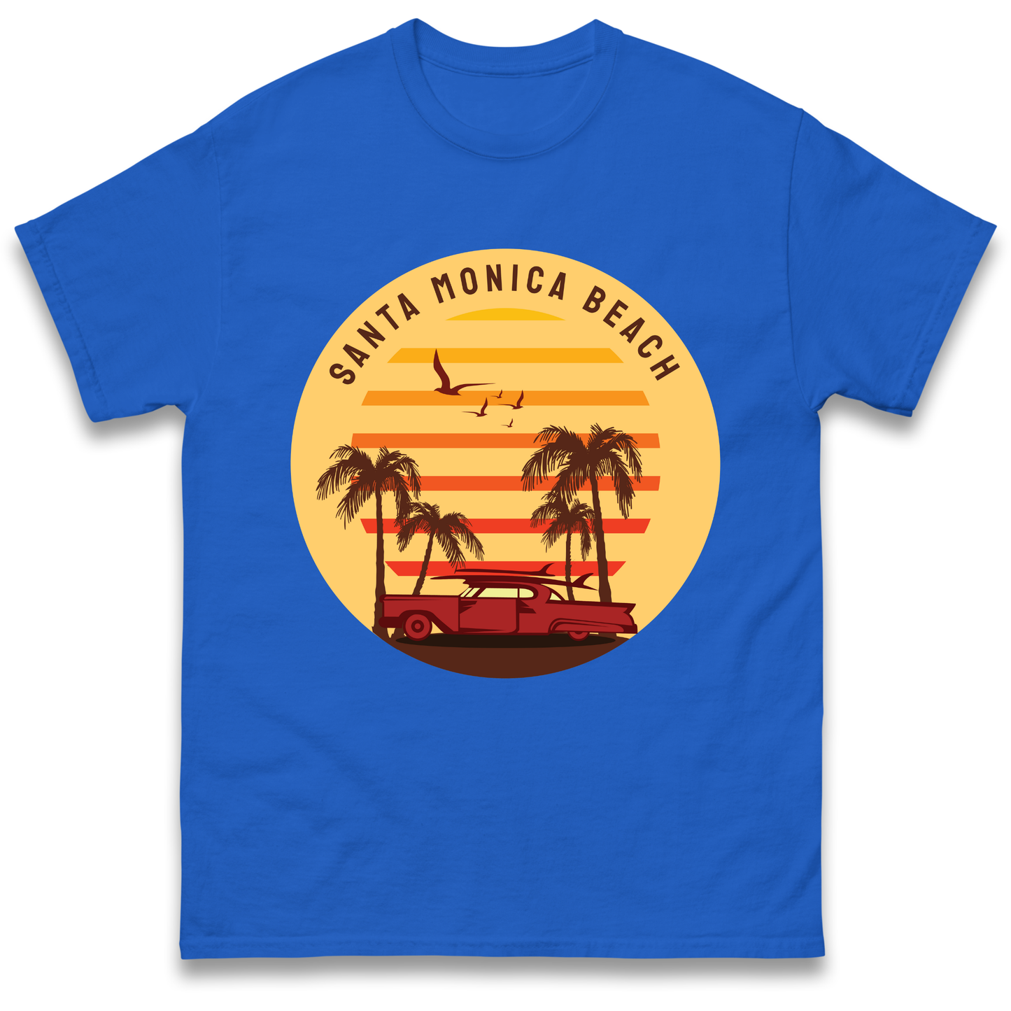 Santa Monica Beach T Shirt