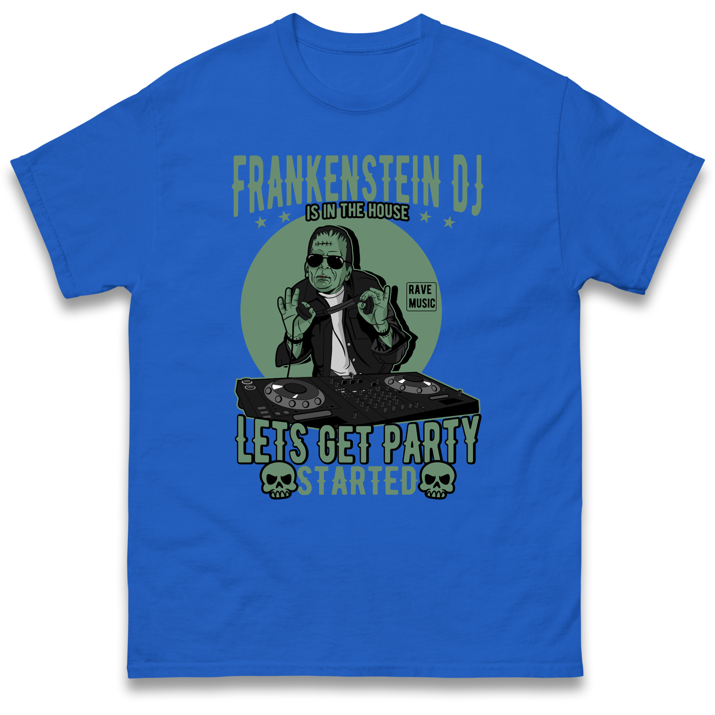 Frankenstein DJ T Shirt