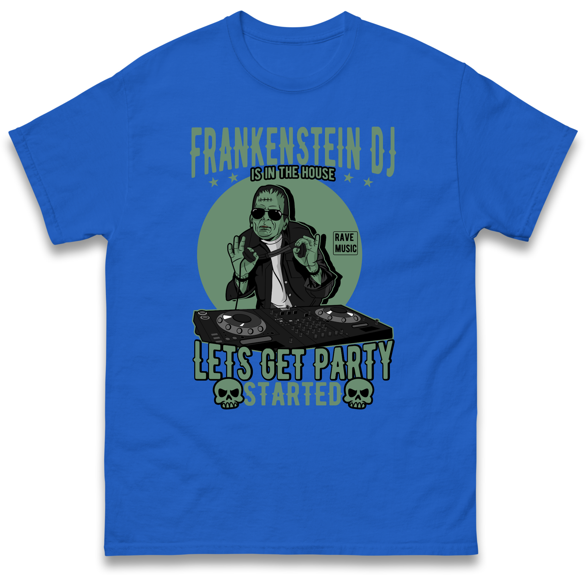 Frankenstein DJ T Shirt