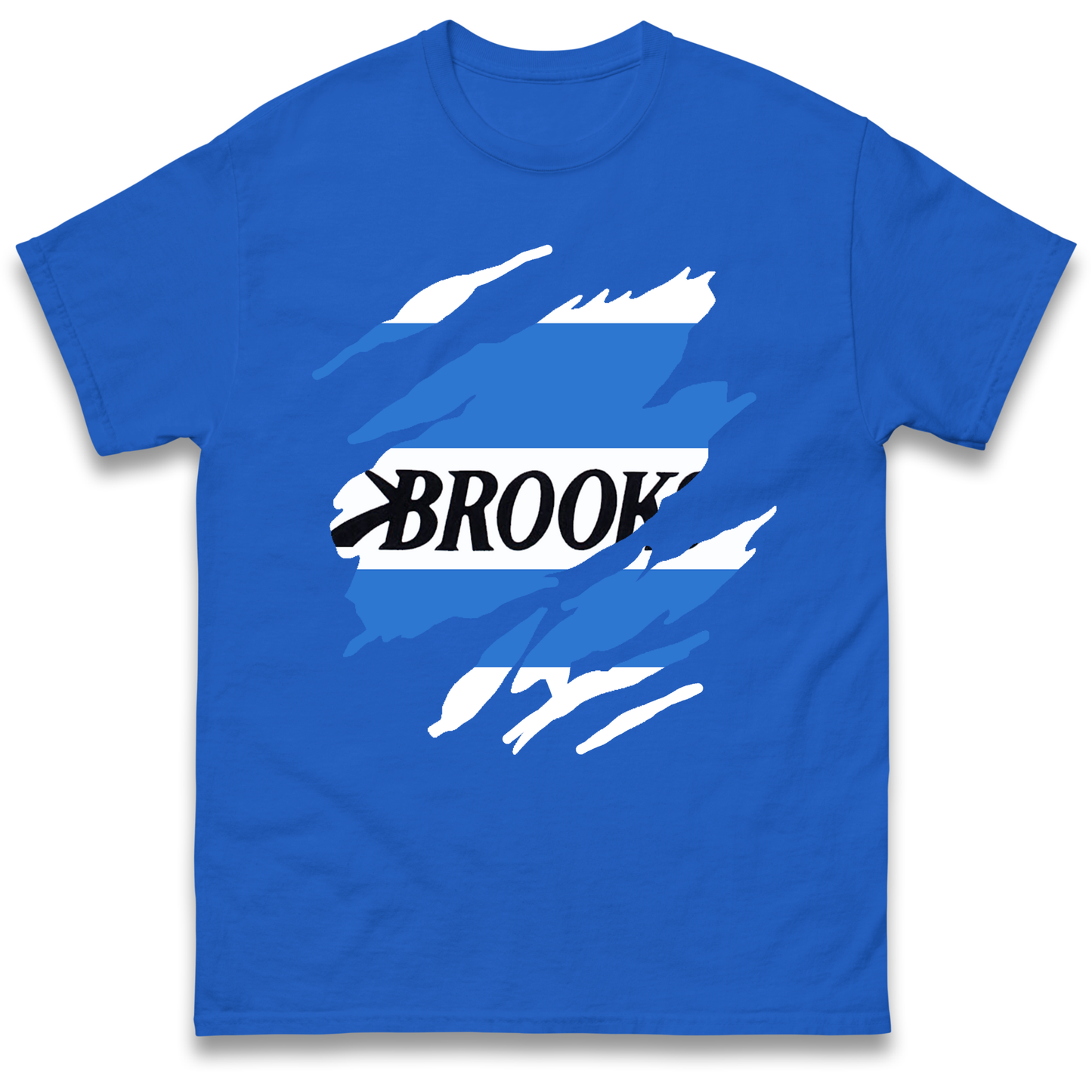Retro QPR 1992 Torn Effect T Shirt