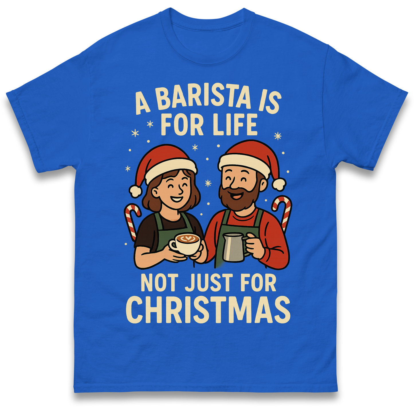 Barista Christmas T Shirt