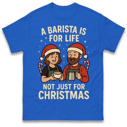 Barista Christmas T Shirt