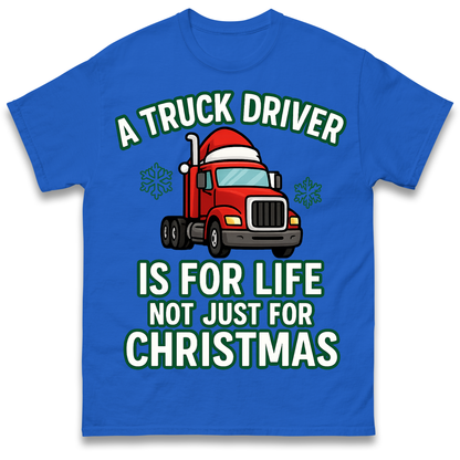 Truck Driver Christmas T Shirt