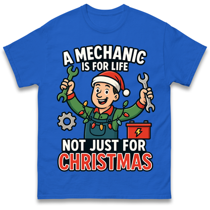 Mechanic Christmas T Shirt