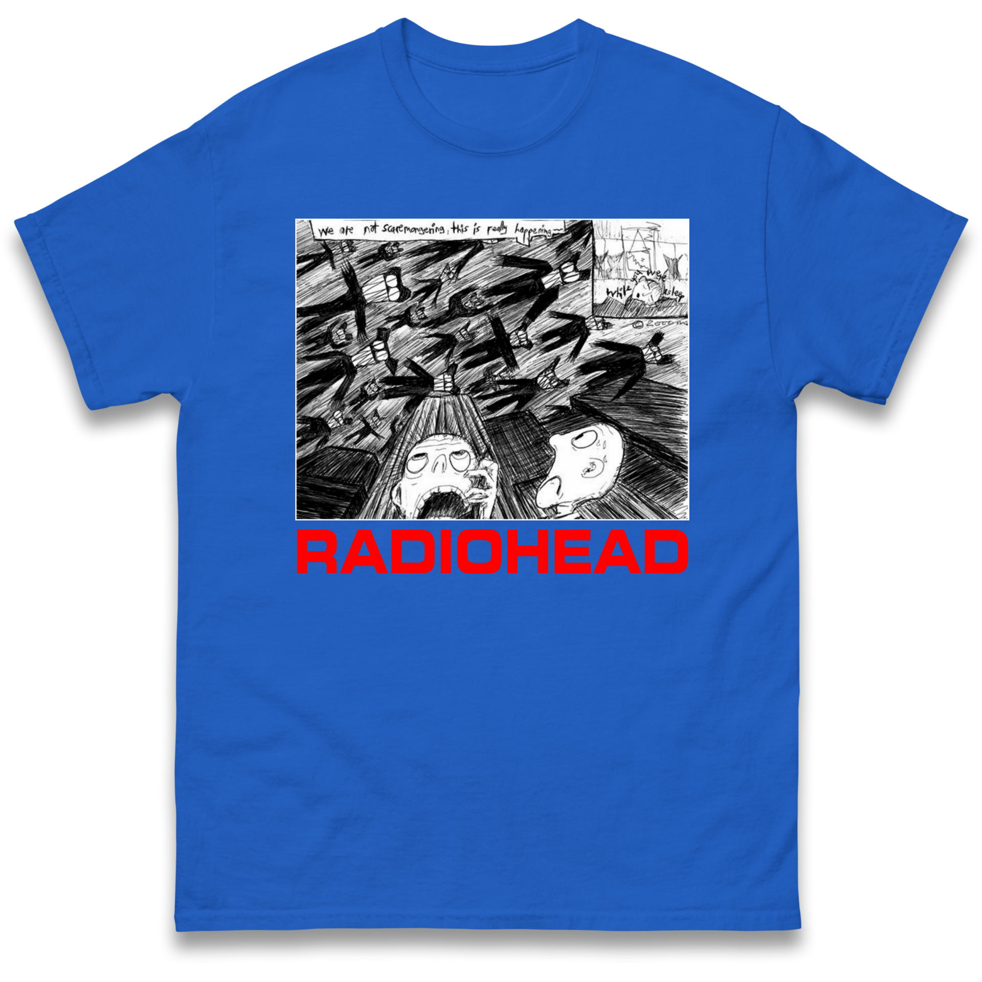 Radiohead Band T-Shirt | Shop for Alternative Rock Graphic Tees