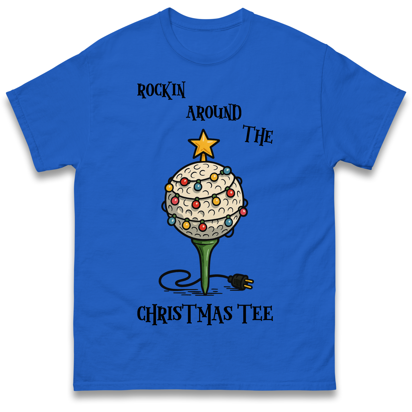 Golf Christmas T Shirt