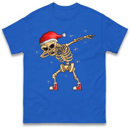 Santa Skellington Dabbing Christmas T Shirt