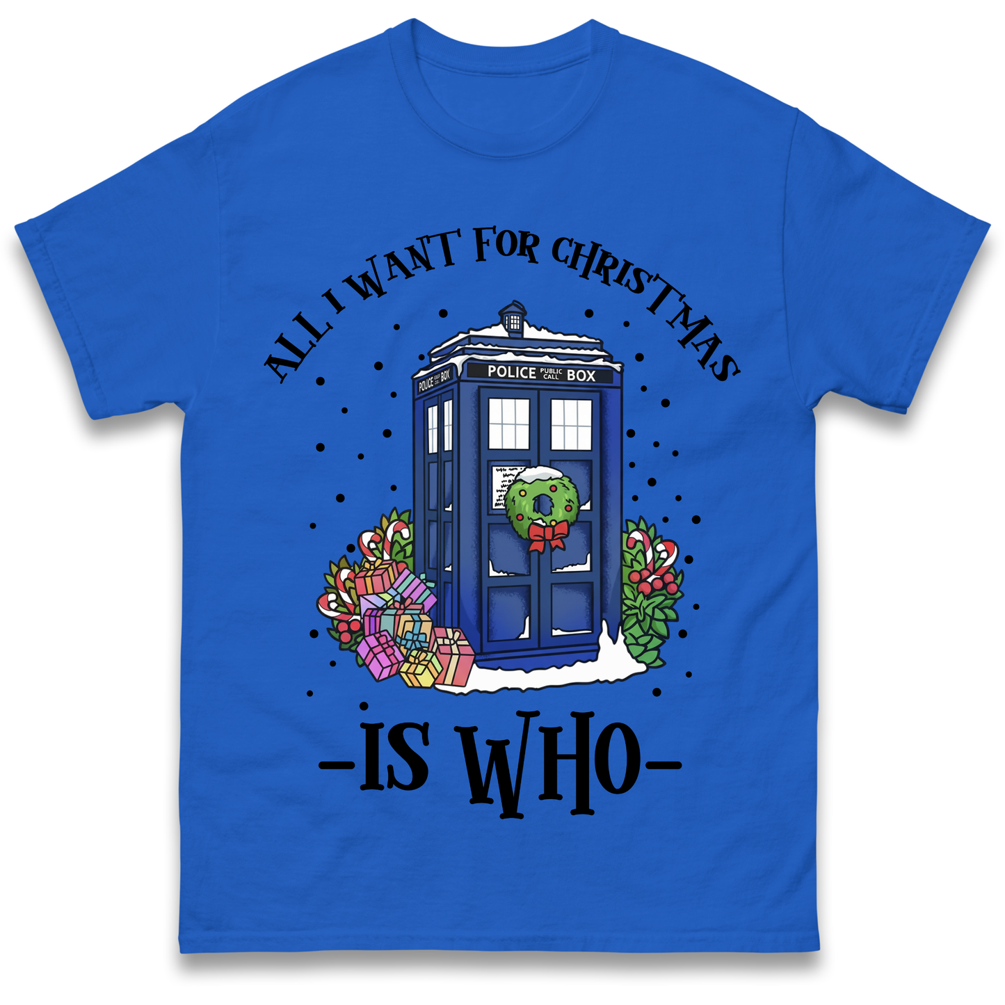 Dr Who Christmas T-Shirt
