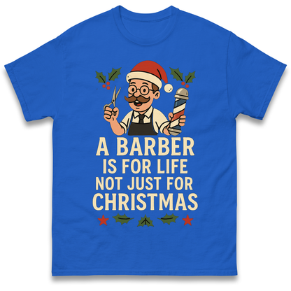 Barber Christmas T Shirt