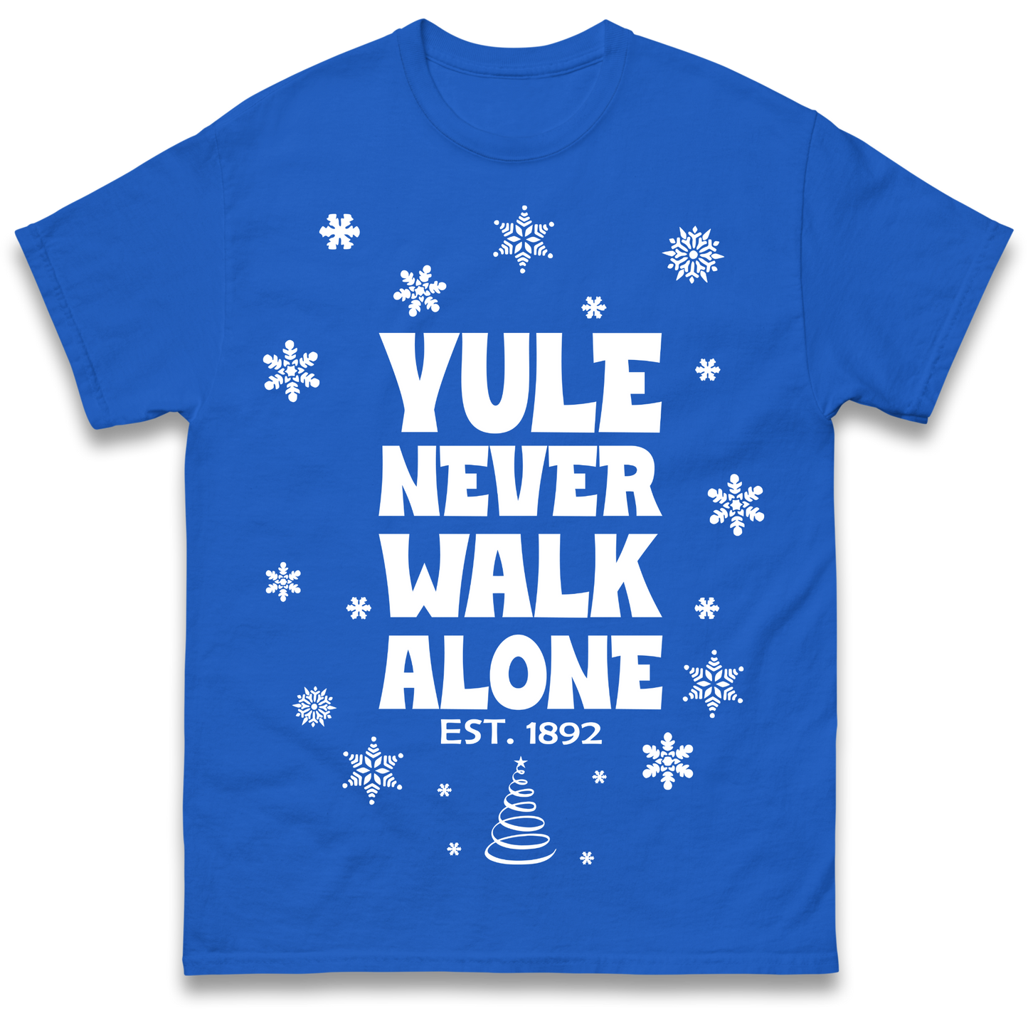 Yule Never Walk Alone Liverpool Christmas T Shirt