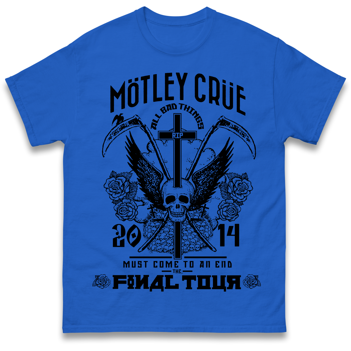 Motley Crue All Bad Things T Shirt