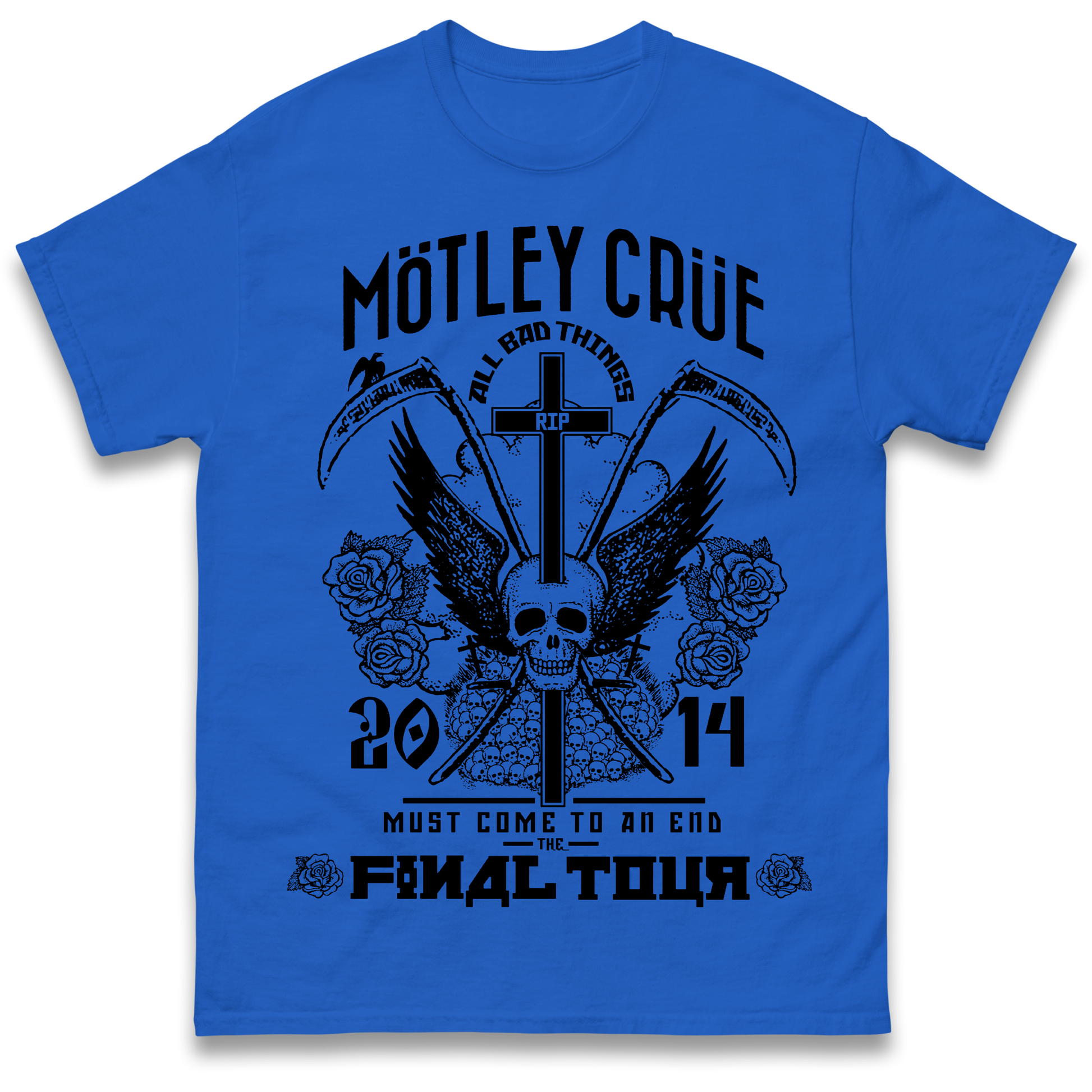 Motley Crue All Bad Things T Shirt