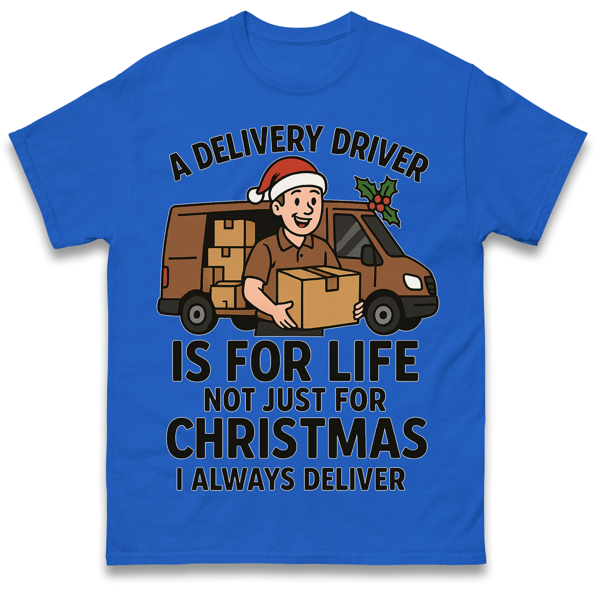 Delivery Driver Christmas T Shirt