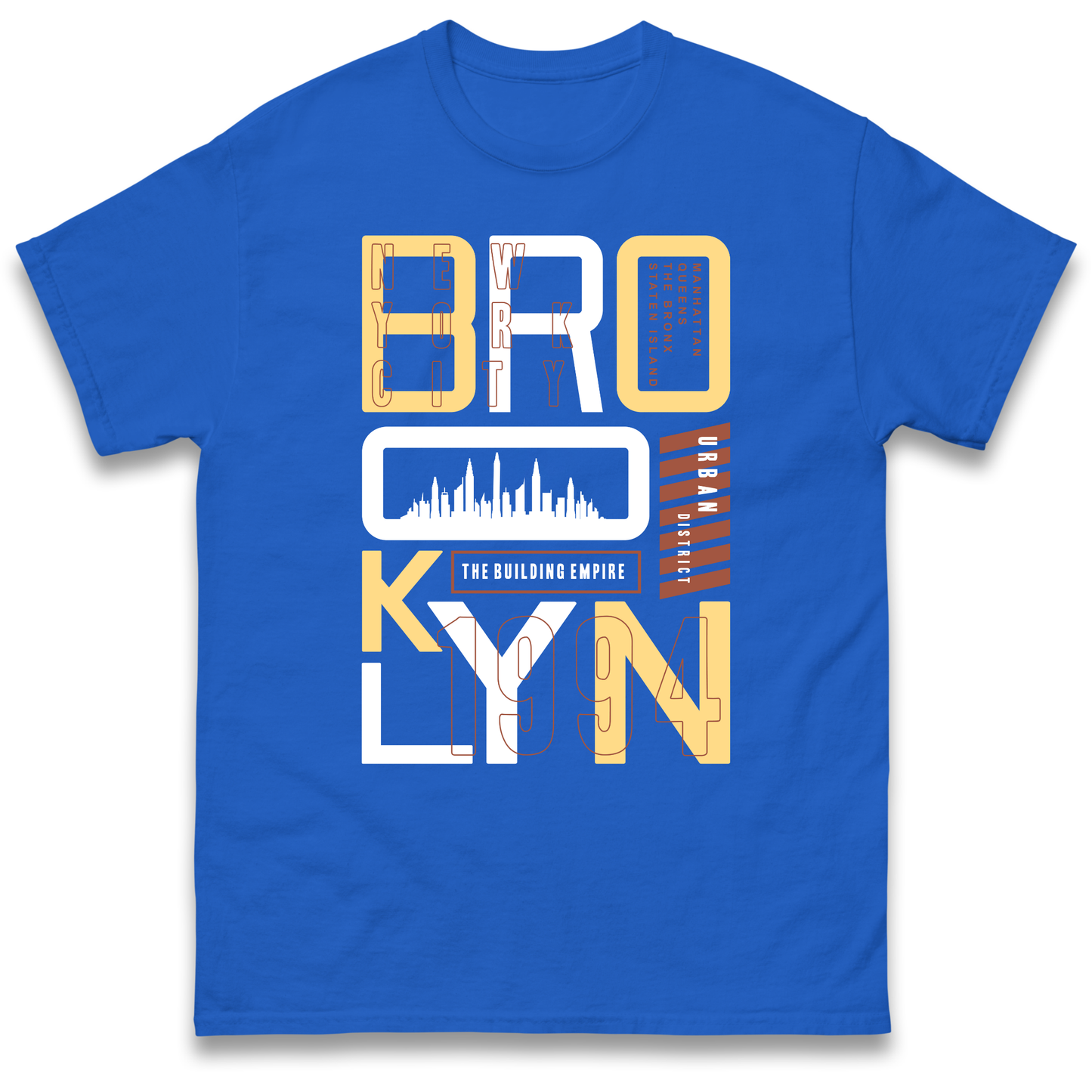 Brooklyn New York Urban District T Shirt