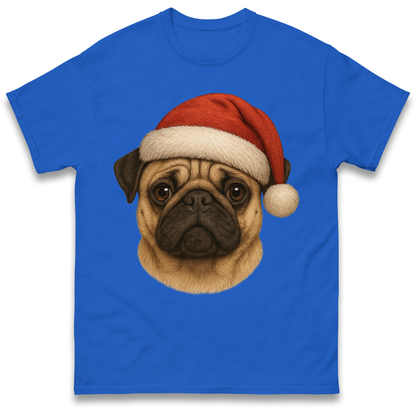 Pug Face Christmas T Shirt