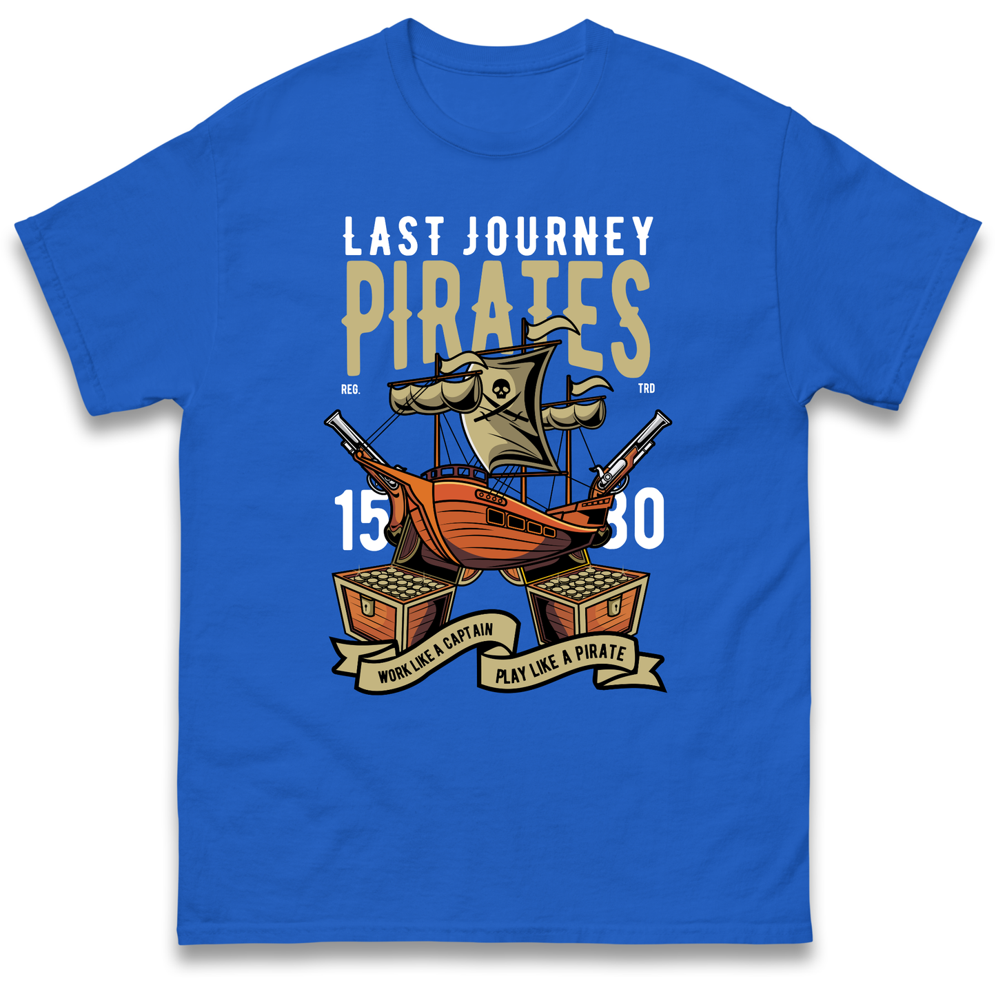 Last Journey Pirates T Shirt