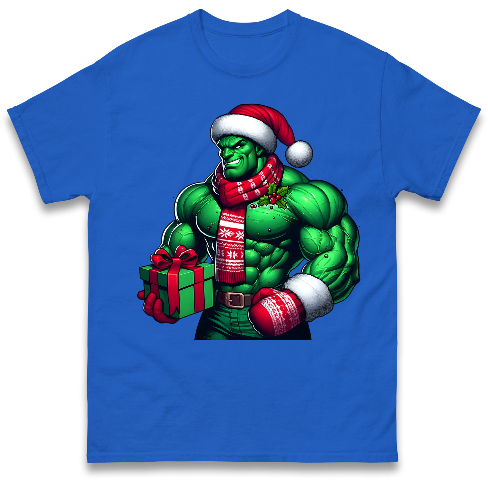 The Hulk Santa T Shirt