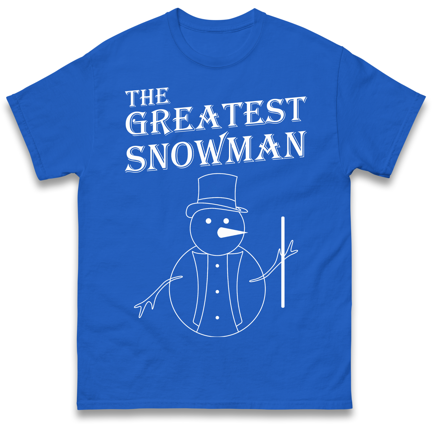 The Greatest Snowman Christmas T Shirt